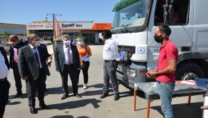 Afyonkarahisar, Karaman ve Aksaray'da Kovid-19 tedbirleri denetimi