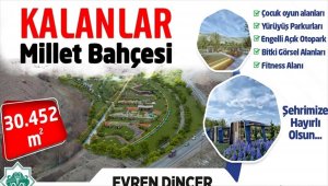 Aksaray'a millet bahçesi yapılacak