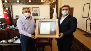 Aksaray'da "Devlet Övünç Madalyası ve Beratı Tevcih Töreni" yapıldı