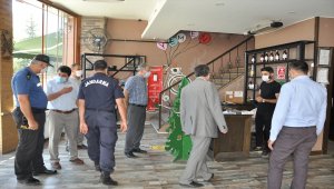 Akşehir'de Kovid-19 denetimi yapıldı
