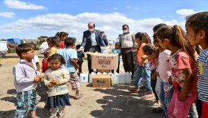Ankara Büyükşehir Belediyesinden mevsimlik tarım işçilerine hijyen paketi