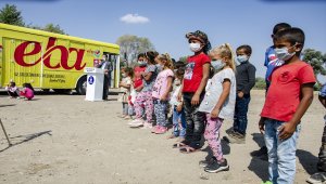 Ankara'da mevsimlik işçilerin çocuklarının eğitimi için otobüs tahsis edildi 