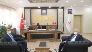 Başkan Saygı'dan Kaymakam Akın'a hayırlı olsun ziyareti