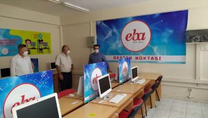 Beypazarı Kaymakamı Temel Ayca, okullarda incelemelerde bulundu