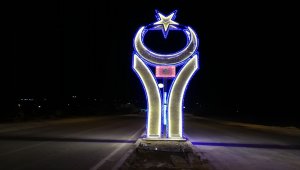 Bozkır'ın giriş ve çıkışları yapılan çevre düzenlemeleriyle ışıklandırıldı