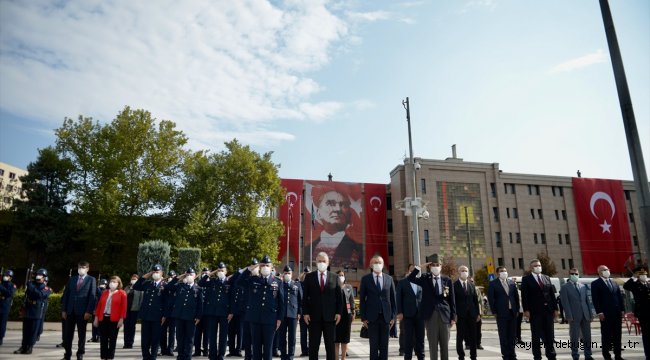 Bursa ve çevre illerde 19 Eylül Gaziler Günü dolayısıyla törenler düzenlendi
