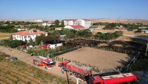 Çubuk'ta ev yangını