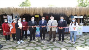 Çubuk'un yöresel ürünleri Altınköy'de beğeniye sunuldu 