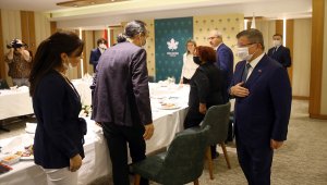 Davutoğlu, basın kuruluşlarının Ankara temsilcilerine değerlendirmelerde bulundu: