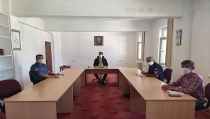 Derebucak'ta koronavirüsle mücadele toplantısı