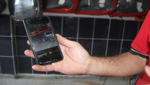 Direksiyon kilidini kontrol ettikten sonra motosikleti çaldı