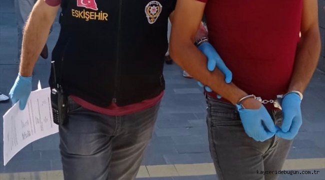 Eskişehir'de 2 hırsızlık zanlısı tutuklandı