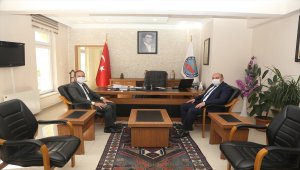 Halkapınar Kaymakamı Akpınar'a hayırlı olsun ziyaretleri