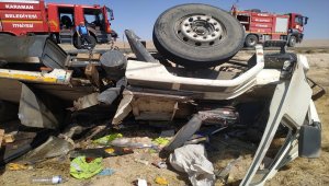 Karaman'da trafik kazası: 1 ölü