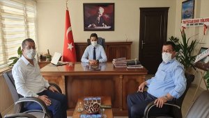 Karapınar'a atanan Kaymakam Oğuz Cem Murat göreve başladı