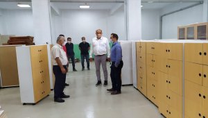 Kaymakam Temel Ayca'dan Fatih Mesleki ve Teknik Anadolu Lisesini ziyaret 