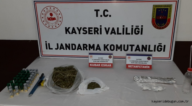 Kayseri'de Bugün Asayiş Haberi: Jandarmadan uyuşturucu operasyonu