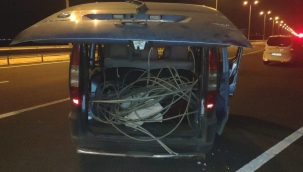 Kayseri'de Bugün Haberi: Kablo hırsızlarına Jandarma operasyonu