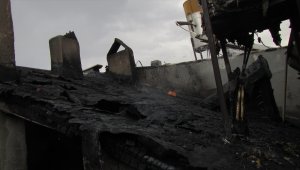 Kayseri'de ev yangını