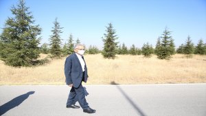 Kayseri'de Recep Tayyip Erdoğan Millet Bahçesi'nde çalışmalar başladı