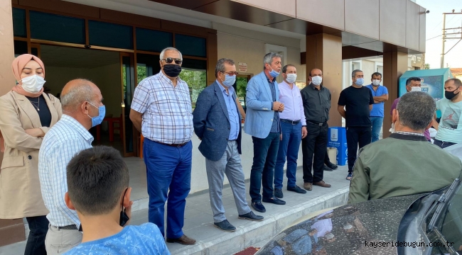 Kayseri Haberi: İyi Partili Kazım Yücel Cırgalan'a Çıkarma Yaptı. Vatandaşın Sesi oldu
