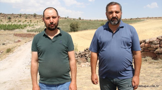 Kayserili kardeşler devlet desteğiyle elma bahçesi kurdu