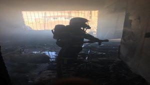 Kırıkkale'de ev yangını