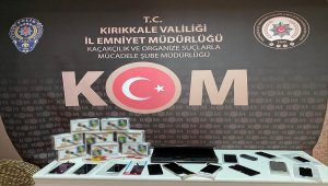 Kırıkkale'de gümrük kaçağı cep telefonu operasyonu