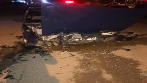 Kırıkkale'de iki otomobil çarpıştı: 2 yaralı