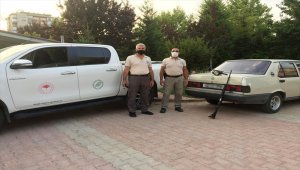 Konya'da far ışığıyla kara avcılığına 11 bin lira ceza