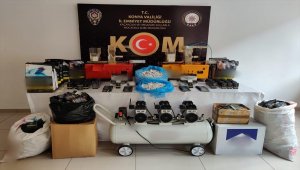 Konya'da kaçakçılık operasyonlarında 9 kişi yakalandı
