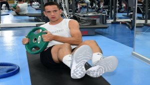 Konyaspor, günü çift idmanla tamamladı