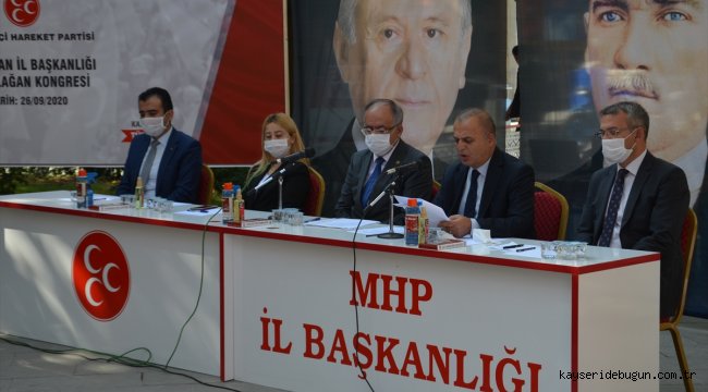 MHP Genel Başkan Yardımcısı Kalaycı partisinin Karaman İl Başkanlığı Kongresi'nde konuştu: