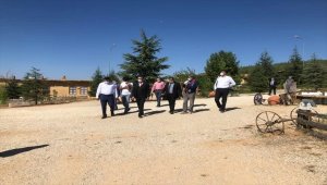 Selçuk Üniversitesi Rektörü Prof. Dr. Aksoy, Hüyük'ü ziyaret etti