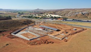 Sivas Canlı Hayvan Pazarı ve Ot Borsası'nın inşası devam ediyor