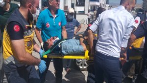 Sivas'ta otomobil ile motosiklet çarpıştı: 1 yaralı 