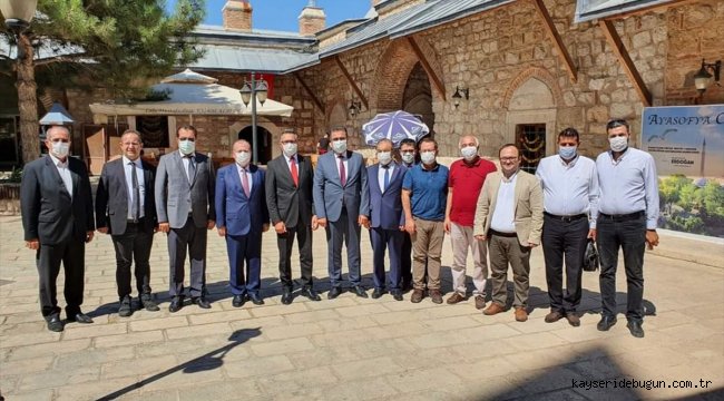 SÜ Rektörü Metin Aksoy'dan Ilgın'a ziyaret