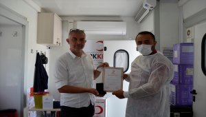 Türk Kızılay, Boğazlıyan'da gönüllü bağışçıları gümüş madalya ile ödüllendirdi