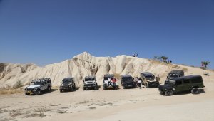 Uluslararası Turizm Filmleri Festivali'ne katılan konuklar Kapadokya'yı gezdi 