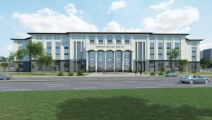 Adalet Bakanı Gül, Ankara'ya yapılacak Adalet Sarayı'nın proje görsellerini ilk kez paylaştı: