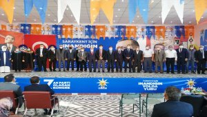 AK Parti Saraykent 7. Olağan İlçe Kongresi yapıldı
