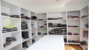 Aksaray'da Vefa Market'e anlamlı bağış