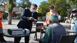 Aksaray ve Karaman'da Kovid-19 tedbirleri denetimi
