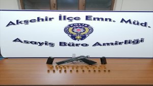 Akşehir'de havaya ateş açan kişi yakalandı