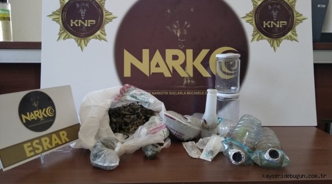 Akşehir'de uyuşturucu operasyonu