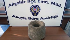 Akşehirde tarihi eser operasyonu