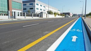 Anadolu Organize Sanayi Bölgesi'ne bisiklet yolu