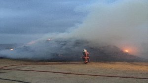 Ankara'da 4 bin 200 saman balyası yandı
