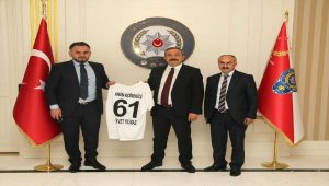 Ankara Keçiörengücü Başkanı Tahiroğlu, İl Emniyet Müdürü Yılmaz'ı ziyaret etti