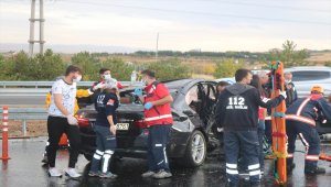 Ankara-Niğde Otoyolu'nda kaza: 5 yaralı 